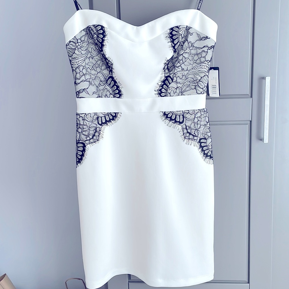 GUESS Strapless Dress